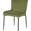 GBO - Eetkamerstoel ST2308-2 - Stof - Groen - 50x38x48cm | Belga Meubelen Fashion