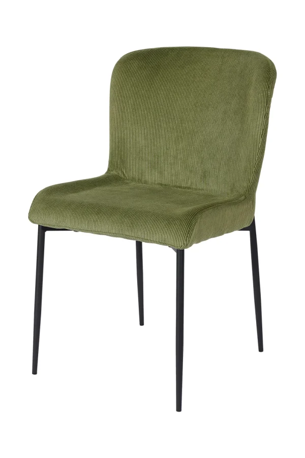 GBO - Eetkamerstoel ST2308-2 - Stof - Groen - 50x38x48cm | Belga Meubelen Fashion