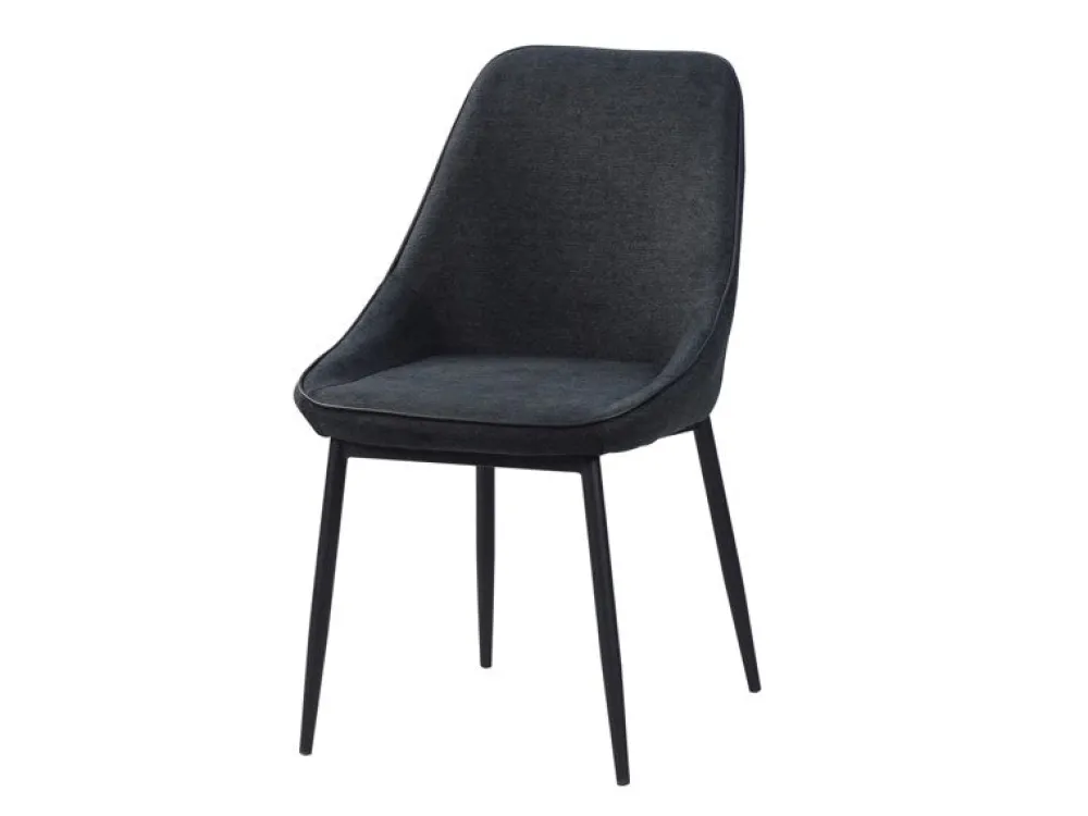 gbo__eetkamerstoel_st__st_0-31.webp GBO - Eetkamerstoel ST2310-4 - Stof - Zwart - 48x38x50cm | Belga Meubelen New