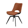 GBO - Eetkamerstoel ST2311-2 - Stof - Cognac- 46x41x50cm | Belga Meubelen Sale