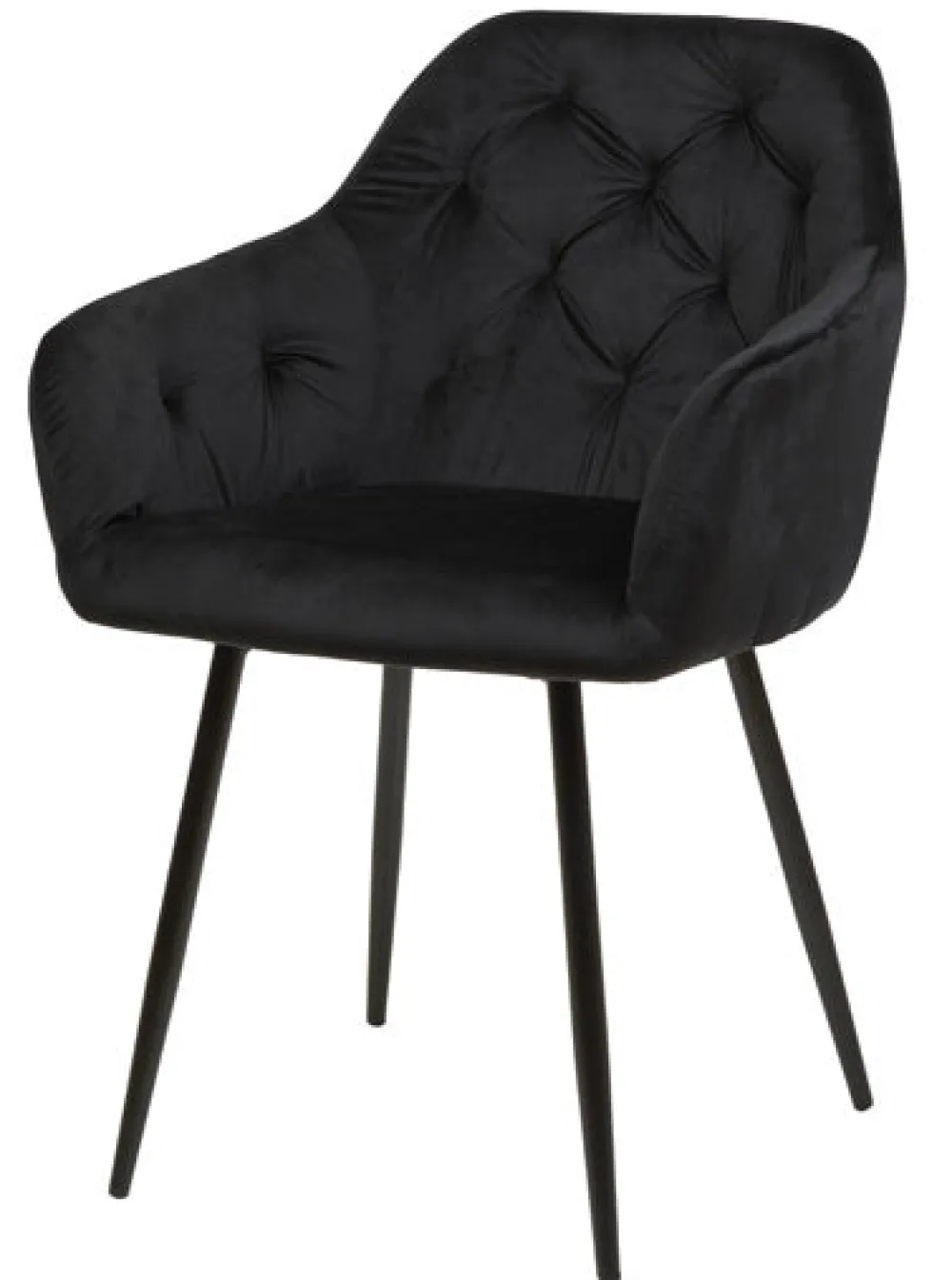 gbo__eetkamerstoel_st__st_0-41.webp GBO - Eetkamerstoel ST2004 - Stof - Zwart - 52x39x44cm | Belga Meubelen Discount