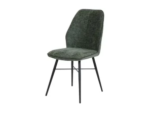 GBO - Eetkamerstoel ST2313-2 - Stof - Groen - 46x43x50cm | Belga Meubelen Fashion