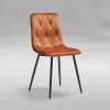 GBO - Eetkamerstoel ST2209 - Stof - Oranje - 40x43x44cm | Belga Meubelen Clearance