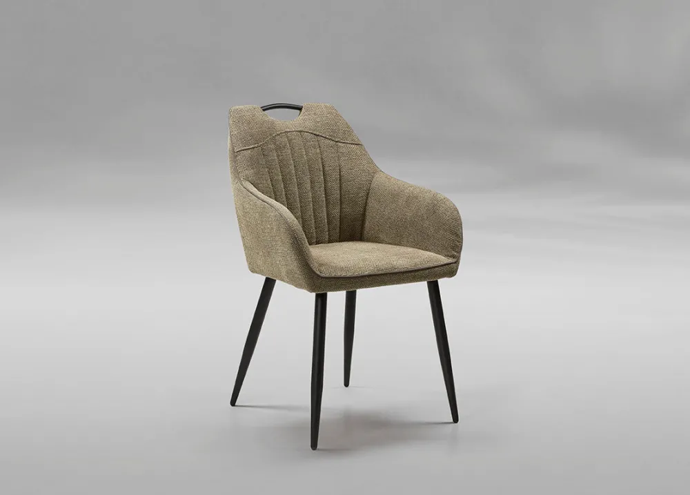 gbo__eetkamerstoel_st__st_0-66.webp GBO - Eetkamerstoel ST2203 - Stof - Groen - 50x43x52cm | Belga Meubelen Best