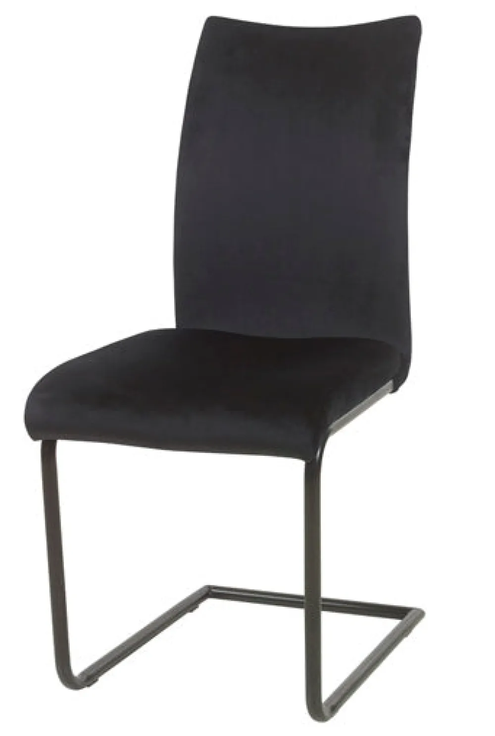 gbo__eetkamerstoel_st__ve_0.webp GBO - Eetkamerstoel ST2007 - Velours stof - Zwart - 37x49x52cm | Belga Meubelen Fashion