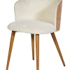 GBO - Eetkamerstoel ST2401 Stof - Wit | Belga Meubelen Online