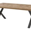 GBO - Eettafel Phenix TF1915 - Scarlet aok/ Black - 230x100x76cm | Belga Meubelen New
