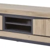GBO - TV-Meubel Nelson - French oak - 160x52,5x48cm | Belga Meubelen Discount
