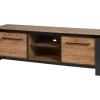 GBO - TV-Meubel Samuel - Denver oak - 160x50x45cm | Belga Meubelen Best