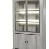 GBO - Vitrine Mathieu - Dark Forest - 135x225x49cm | Belga Meubelen Sale