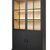 GBO - Vitrine Raphael - Nox - 122x221x50cm | Belga Meubelen New