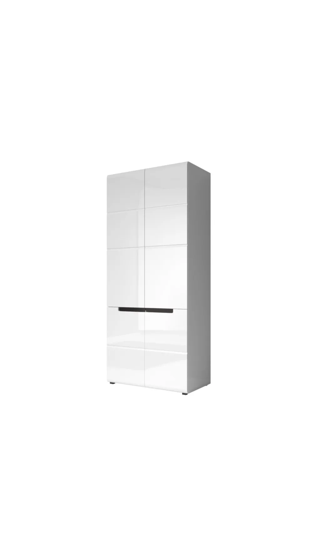 hm__barkast_hektor_t__hoo_0.webp HM - Barkast Hektor T18 - Hoogglans Wit - 91x207x60cm | Belga Meubelen Hot