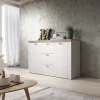 HM - Dressoir Amy 26 - Drie kleuren - 118x118x39cm | Belga Meubelen Outlet