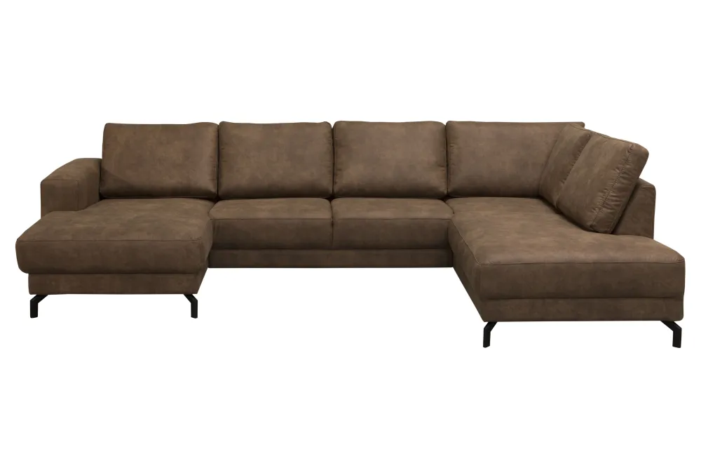 hoeksalon_kristina__links_0.webp Hoeksalon Kristina - Links - Stof - Bruin - 150x305x200cm | Belga Meubelen Fashion