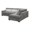 Hoeksalon Sunshine - Rechts - Stof - Grijs - 310x85x230cm | Belga Meubelen Fashion