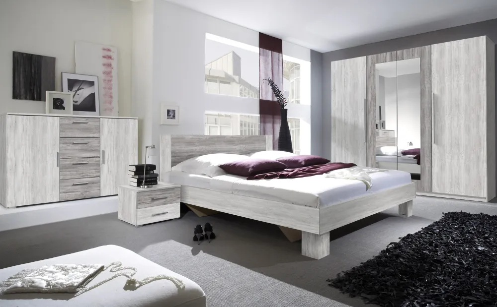 hvt__slaapkamer_vera__whi_0.webp HVT - Slaapkamer Vera - White Wash - 4-delige set | Belga Meubelen Hot
