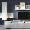 HVZ - Salontafel Bota - Wit/Marmerlook | Belga Meubelen New