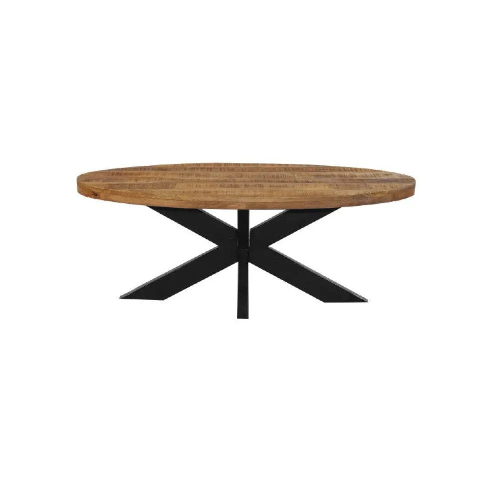 ide__ovale_salontafel_spi_2.webp IDE - Ovale Salontafel Spider – Massief - 120x60cm | Belga Meubelen Outlet