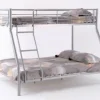 IFE - Stapelbed Annette - Metaal - Grijs - 200x170x140cm | Belga Meubelen Fashion