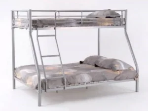 IFE - Stapelbed Annette - Metaal - Grijs - 200x170x140cm | Belga Meubelen Fashion