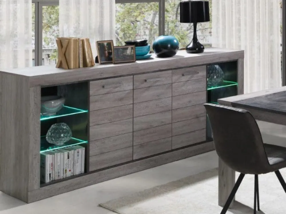 jad__dressoir_lucas__grij_0.webp JAD - Dressoir Lucas - Grijze Eik - 224x95x52cm | Belga Meubelen Sale