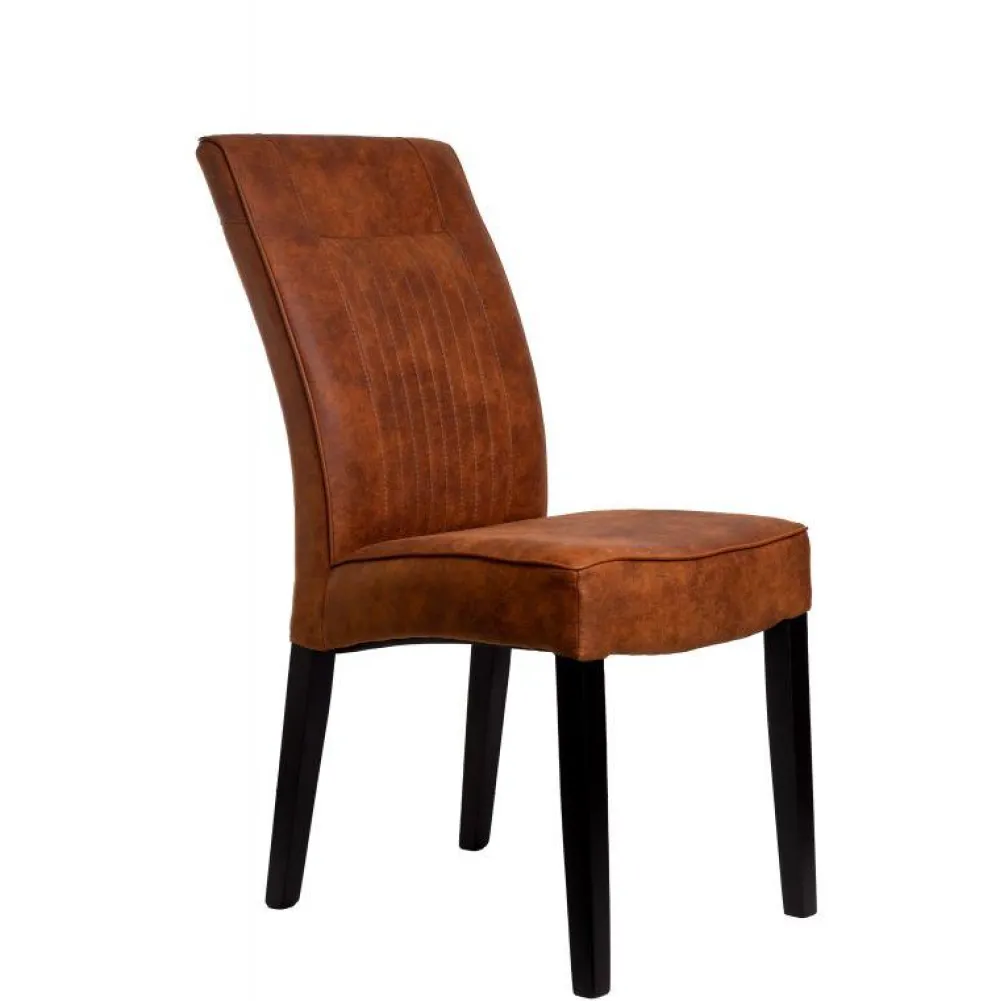 jad__eetkamerstoel_frank__0-1.webp JAD - Eetkamerstoel Frank - Stof - Cognac - 52x95x45cm | Belga Meubelen Sale