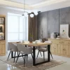 JAD - Eettafel Valencia - Warme Eik- 180x98x78cm | Belga Meubelen Clearance