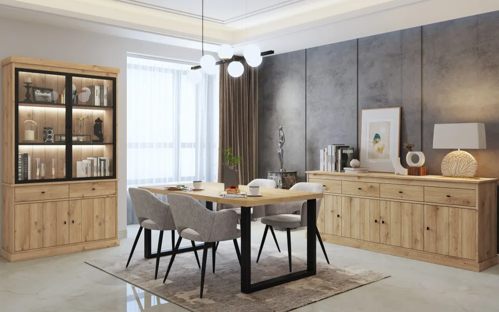 jad__eettafel_valencia__w_0.webp JAD - Eettafel Valencia - Warme Eik- 180x98x78cm | Belga Meubelen Clearance