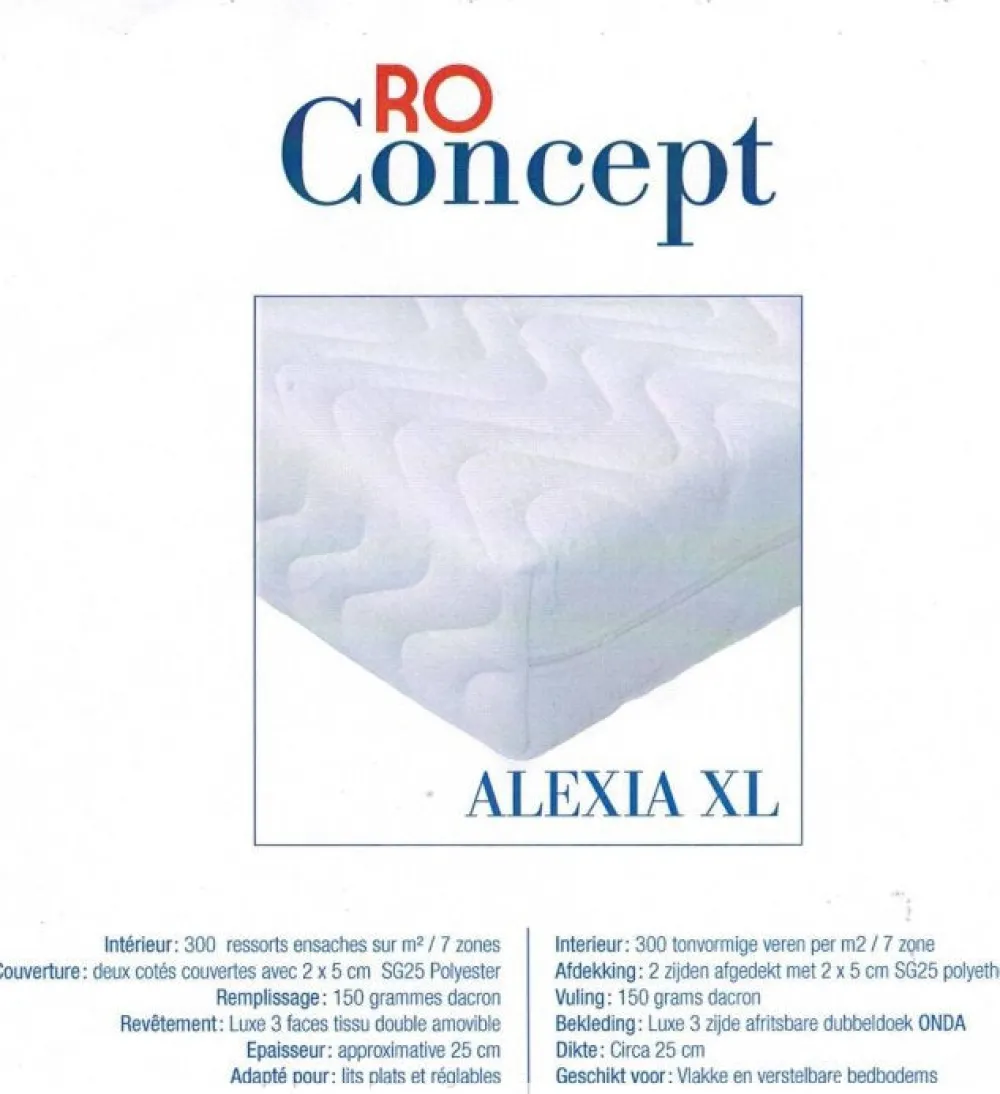 matras_alexia_xl__pocketv_0.webp Matras Alexia XL - Pocketveren - 160x25x200cm | Belga Meubelen Clearance