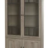 Meubar - Barkast York - V1 - K550 - Crystal oak light - 122x222x50cm | Belga Meubelen Discount