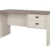 Meubar - Bureau York - BU1 - K467 - Lariks/Kristal eik licht bruin - 139x75x67cm | Belga Meubelen Fashion