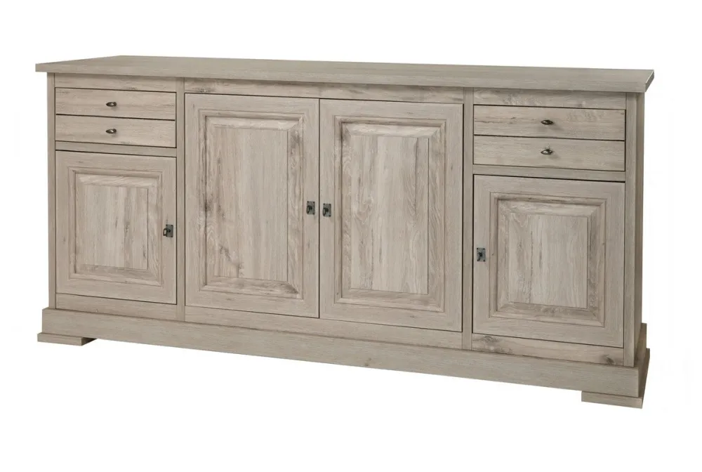 meubar__dressoir_kent__dr_0.webp Meubar - Dressoir Kent - DR8 - K540 - Millenium oak light - 197x93x50cm | Belga Meubelen Online