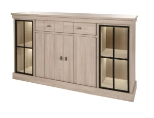 Meubar - Dressoir Orange - HB8 - K595 - Natuurlijke Elm - 197x111x50cm | Belga Meubelen New