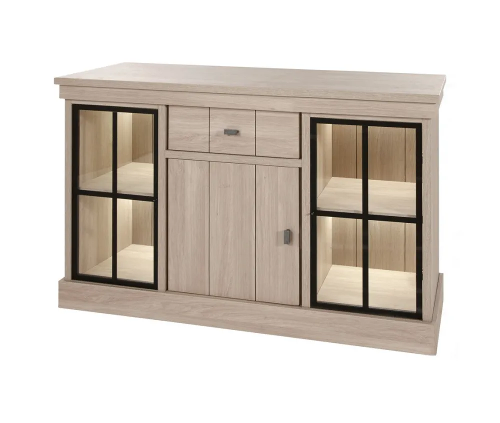 meubar__dressoir_orange___0-4.webp Meubar - Dressoir Orange - DR9 - K595 - Natuurlijke Elm - 144x90x50cm | Belga Meubelen Best