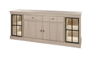 Meubar - Dressoir Orange - DR7 - K595 - Natuurlijke Elm - 216x90x50cm | Belga Meubelen Hot