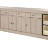 Meubar - Dressoir Orange - DR6 - K595 - Natuurlijke Elm - 249x90x50cm | Belga Meubelen New