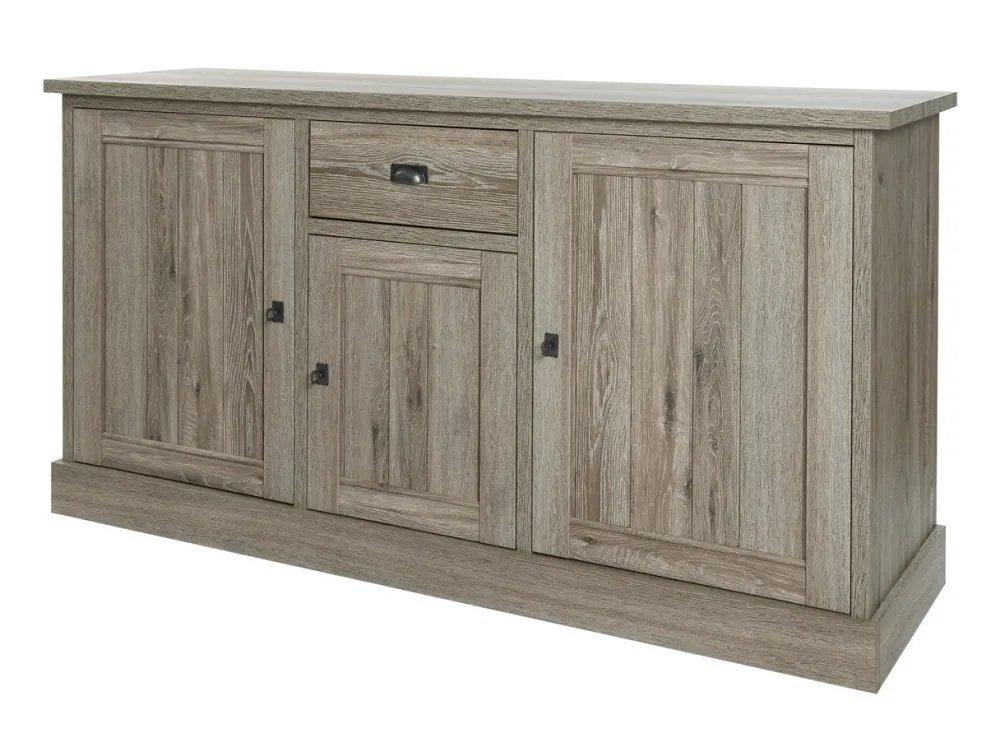 meubar__dressoir_york___d_0-6.webp Meubar - Dressoir York - DR3 - K550 - Crystal oak light - 172x90x50cm | Belga Meubelen Sale