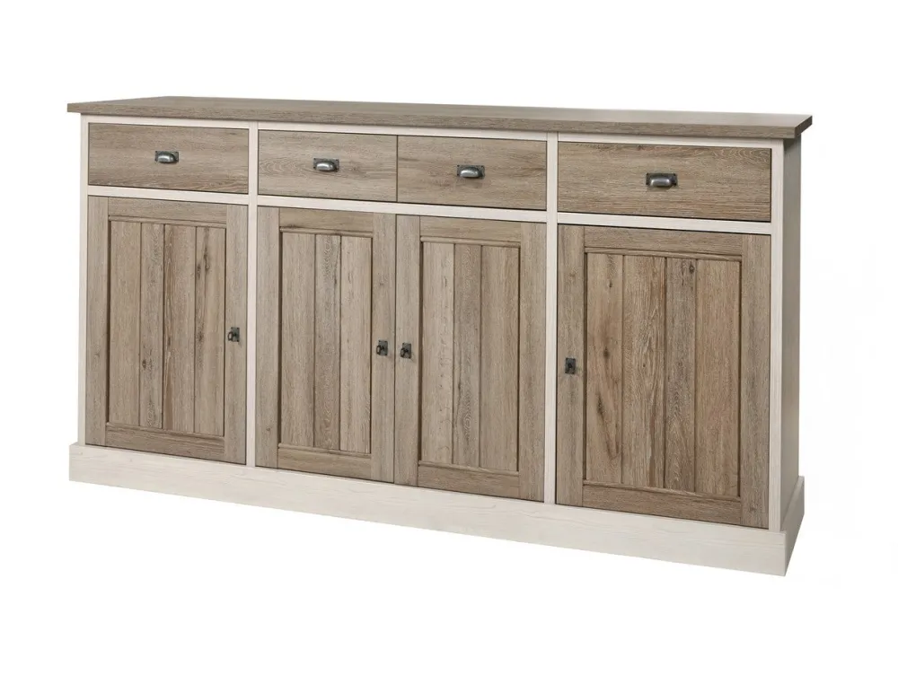 meubar__dressoir_york___h_0-1.webp Meubar - Dressoir York - HB2 - K499 - Lariks/Kristal eik licht bruin - 215x112x50cm | Belga Meubelen Hot