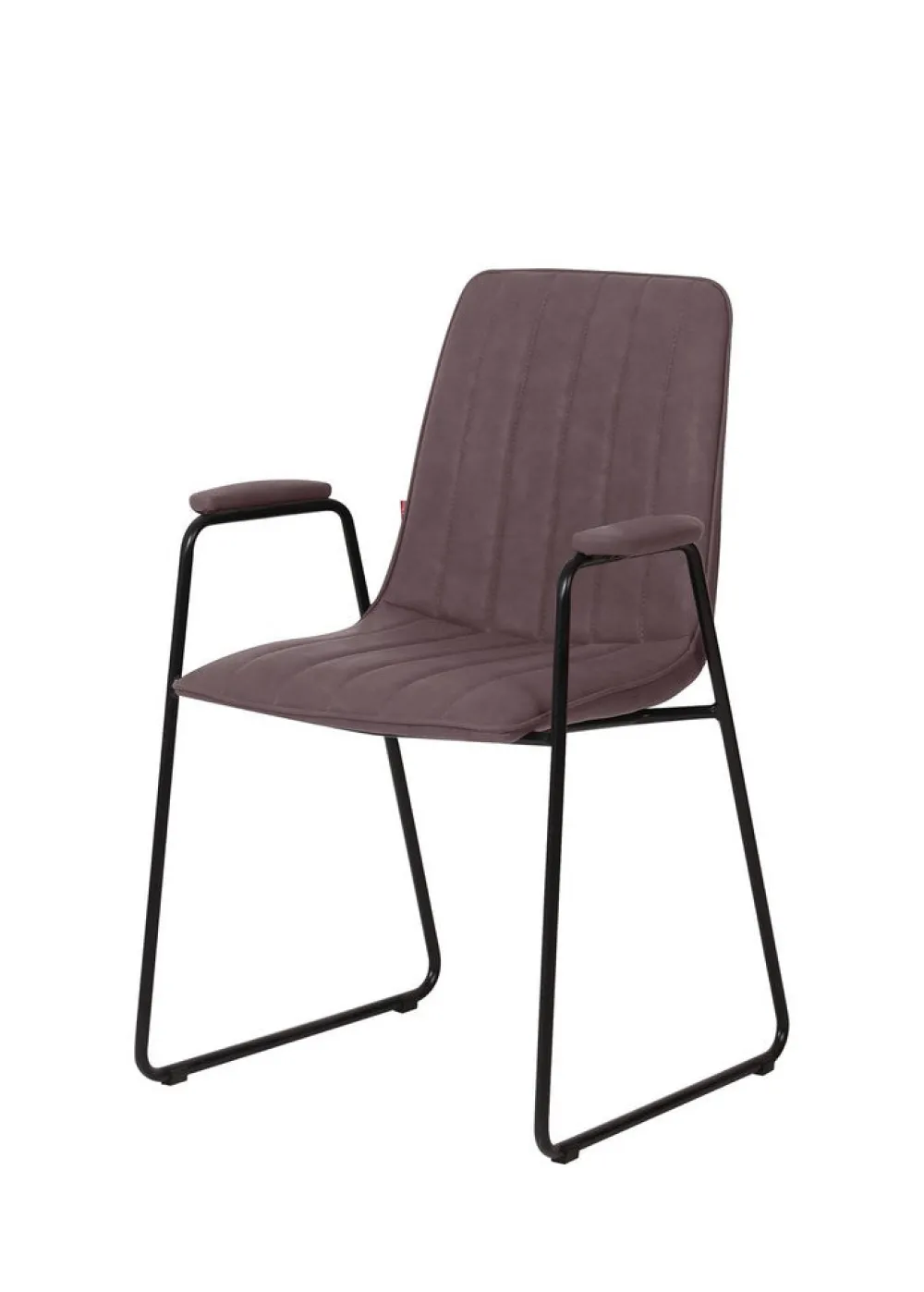 meubar__eetkamerstoel_amo_0-1.webp Meubar - Eetkamerstoel Amo - STSAMO-K028-PRU05 (min per2) - Kunstleder - Taupe - 57x88x55cm | Belga Meubelen Discount