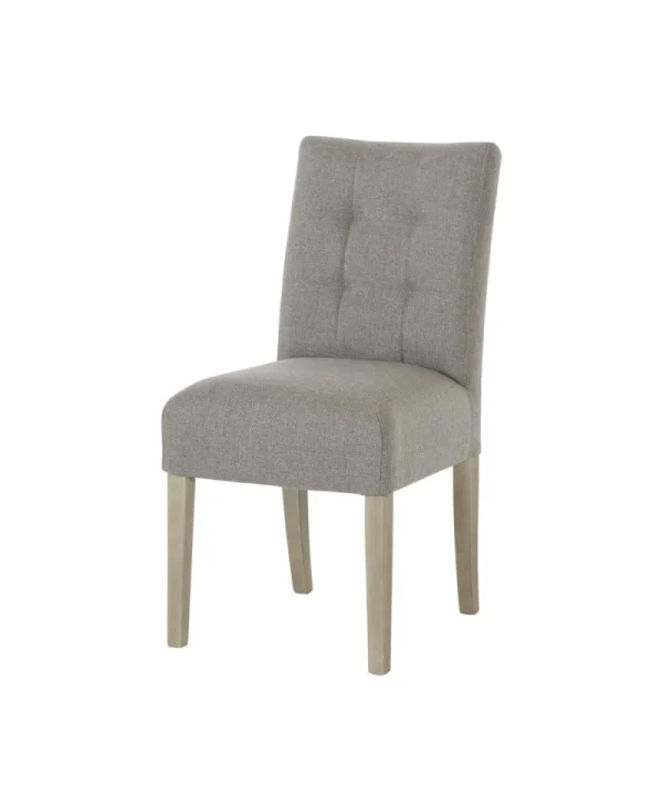 Meubar - Eetkamerstoel Bristol - STBRISTOL-K550-FIN90 (min per2) - Stof - Bruin - 44x92x53cm | Belga Meubelen Sale