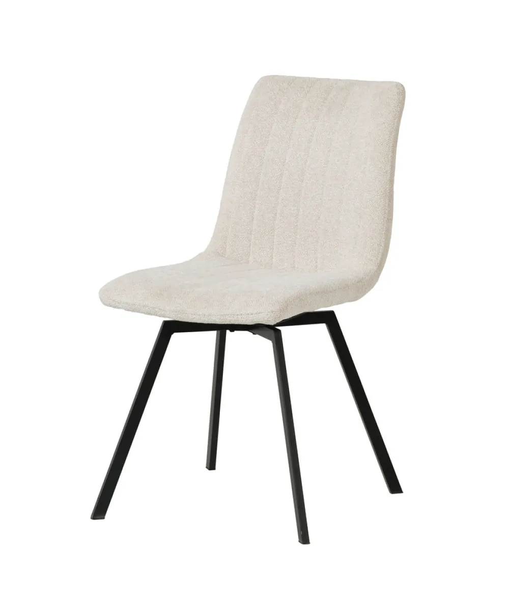 meubar__eetkamerstoel_pur_0-5.webp Meubar - Eetkamerstoel Puro - STPURO-K028-R022 (min per2) - Boucle - Stof - Wit - 46x85x62cm | Belga Meubelen Sale