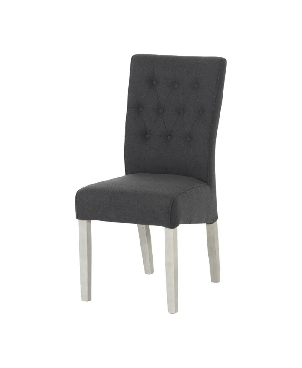 meubar__eetkamerstoel_yor_0.webp Meubar - Eetkamerstoel York - STYORK-K570-FIN95 (min per2) - Stof - Antraciet (donkere poten) - 44x98x58cm | Belga Meubelen Fashion