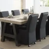 Meubar - Eettafel Jan of Tomba - T19K80-K555-K495 - Oude eik - 184x78x100cm | Belga Meubelen Hot