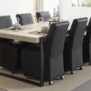 Meubar - Eettafel Jan of Tomba - T23UM80-K028-K495 - Oude eik - 226x70x100cm | Belga Meubelen Outlet