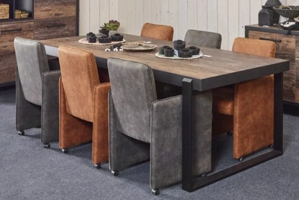 meubar__eettafel_kuta_of__0-5.webp Meubar - Eettafel Kuta of Samir - T23UM80-K028-K640BL - Donker scheepshout - 226x70x100cm | Belga Meubelen Hot
