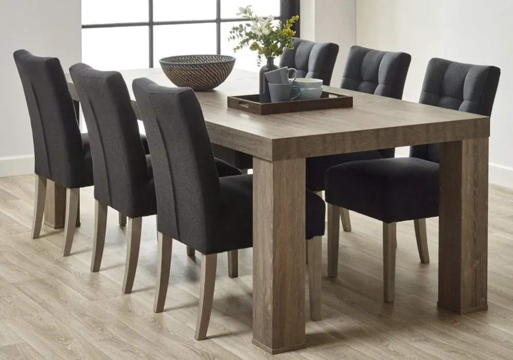 meubar__eettafel_mali_of__0-1.webp Meubar - Eettafel Mali of Papillon - T23LL80-K535-K535 - Millenium Eik Donker Bruin - 225x76x100cm | Belga Meubelen Outlet