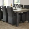 Meubar - Eettafel Mali of Papillon - T19TL38-K535-K535 - Millenium Eik Donker Bruin - 184x76x100cm | Belga Meubelen New