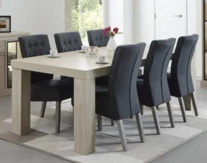 Meubar - Eettafel Orange - T23LL80-K595-K595 - Natuurlijke Elm - 225x76x100cm | Belga Meubelen Outlet