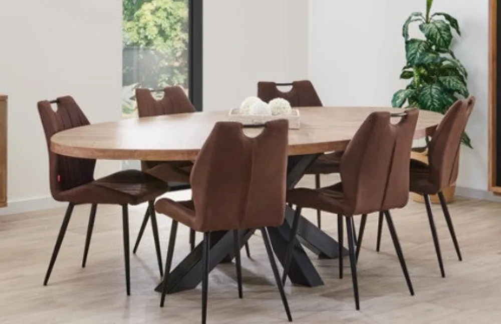 meubar__eettafel_trentino_0-1.webp Meubar - Eettafel Trentino - TOV23MM50-K028-K675 - Golden oak - 225x72x120cm | Belga Meubelen New