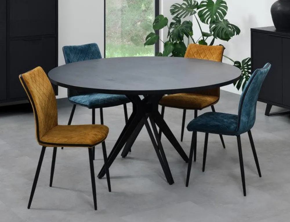 meubar__eettafel_veneto___0-13.webp Meubar - Eettafel Veneto - TR11YMM50-K028-K715 - Elegant black - 110x72x110cm | Belga Meubelen Online